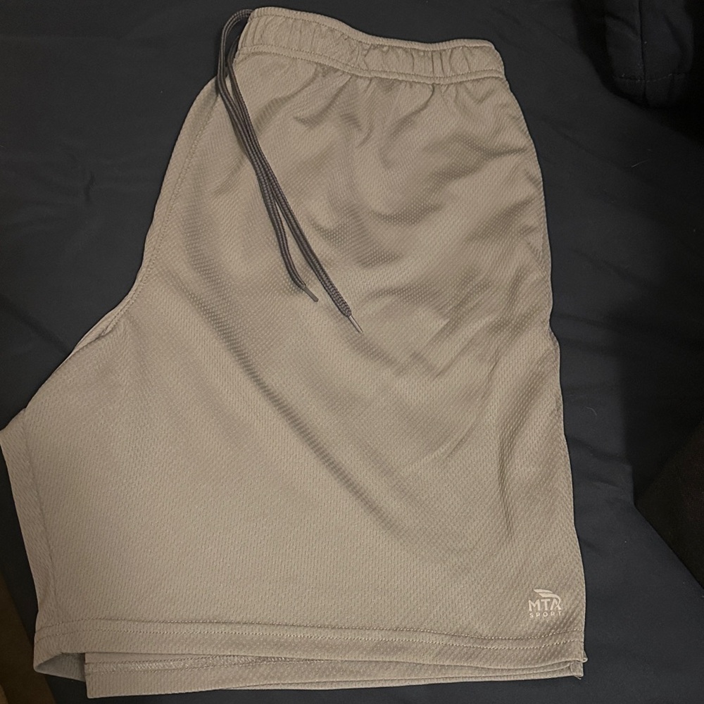 MTA Men's Athletic Grey Shorts